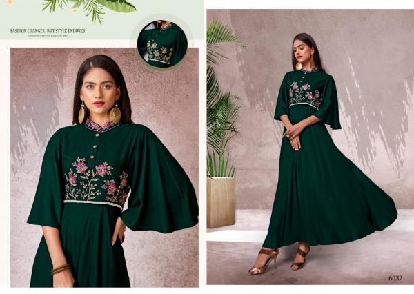 Vardan Fame 2-Rayon-Long-Fancy-Kurti